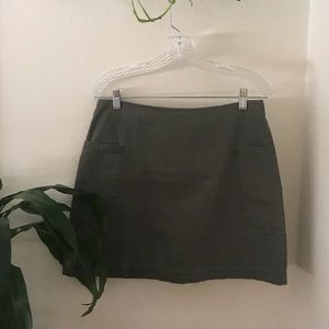 High-Waisted Mini Skirt